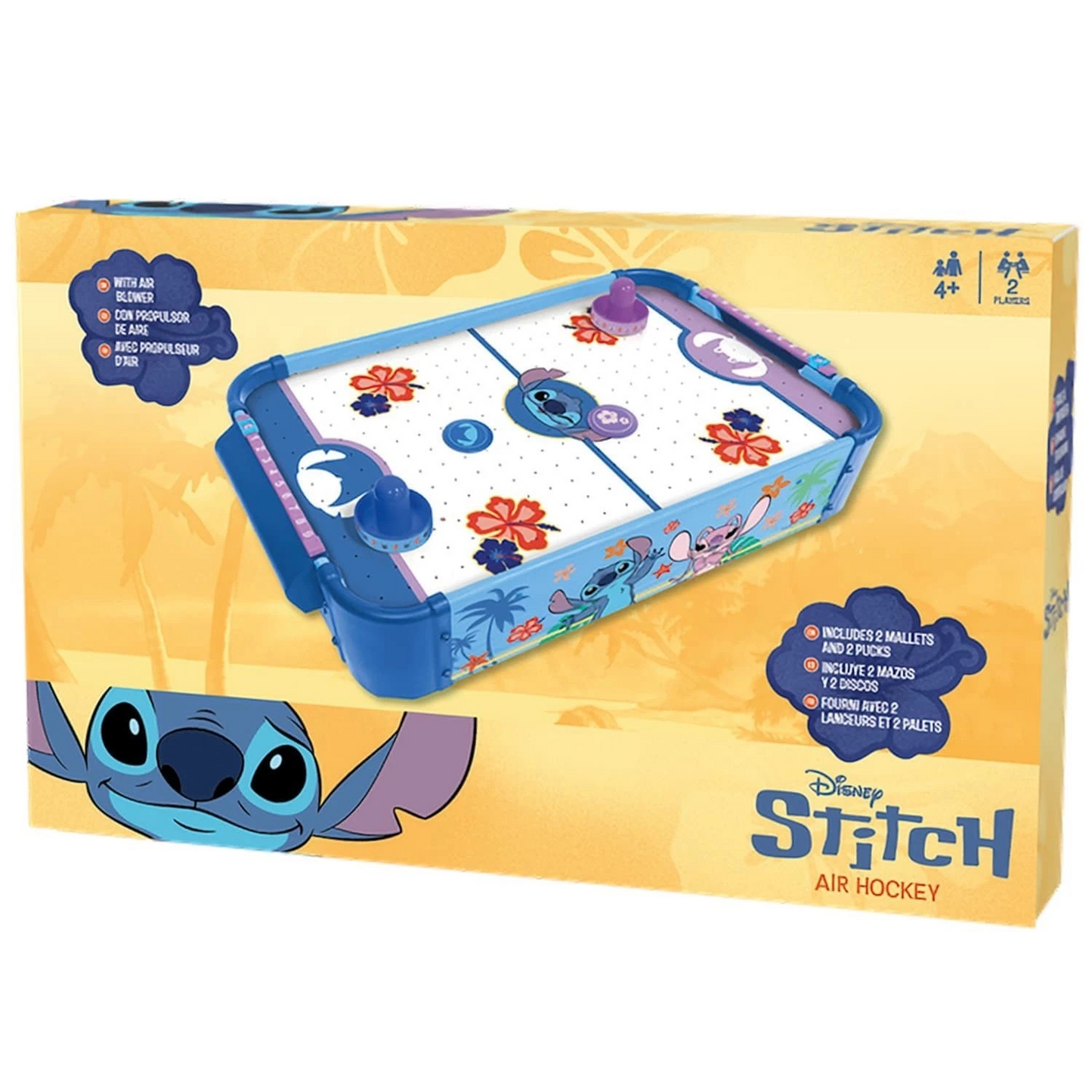 Stitch LED Air Hockey Table – Kids & Family Game Set