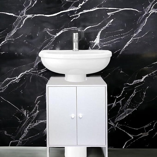 Two-Door Under-Sink Bathroom Cabinet