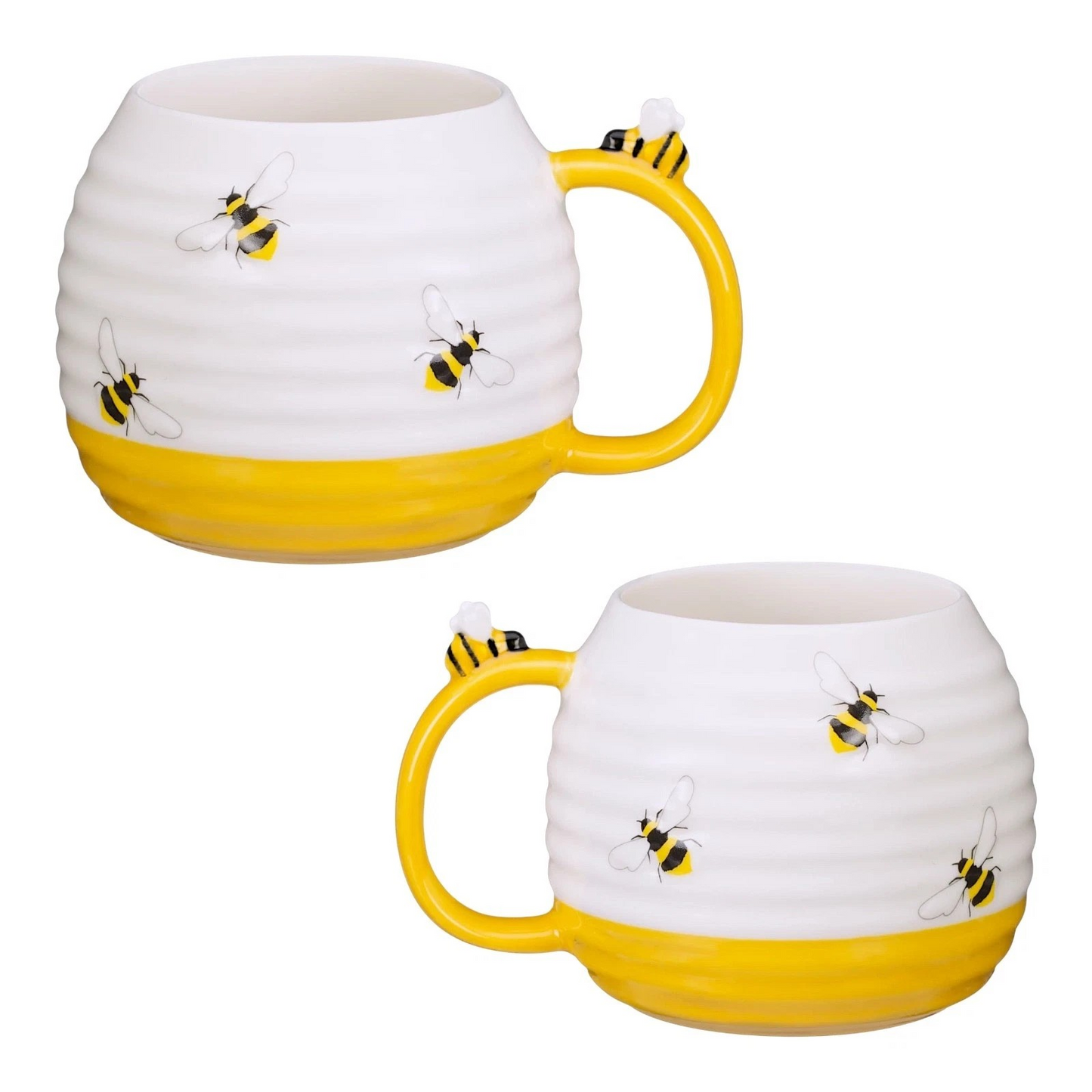 Bee Mug Extra Large Drinks Mug - Set of 2