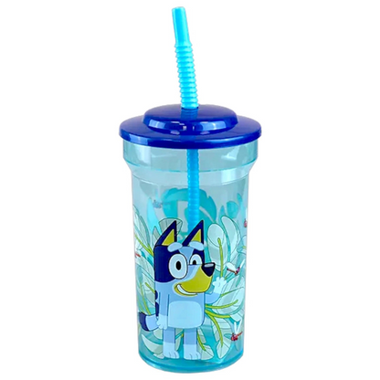 Kids Sandwich Box and Straw Tumbler Set - Bluey