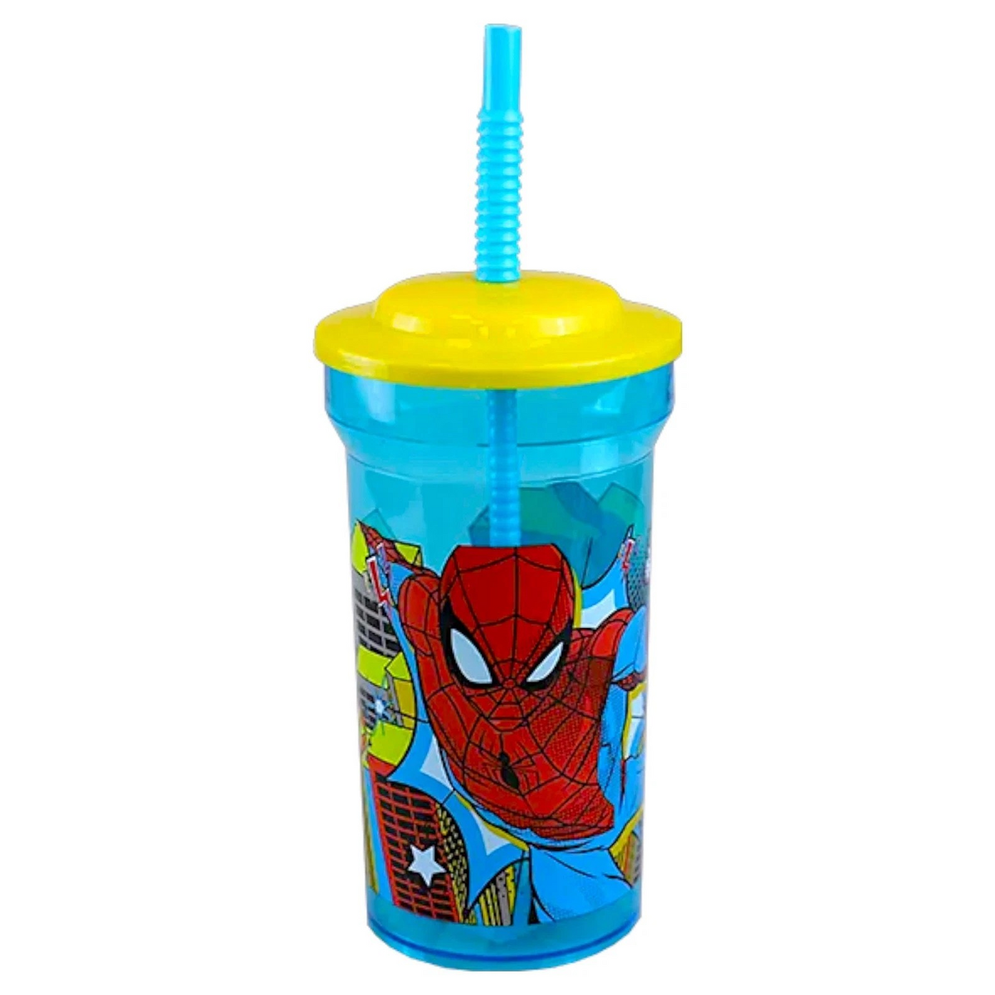 Kids Sandwich Lunch Box and Straw Tumbler - Spiderman