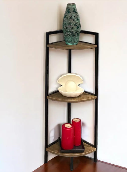 Corner Shelf Stand 3 Tier Organizer Rack Storage