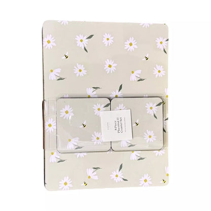 Bee Printed Placemat & Coaster Set Of 8