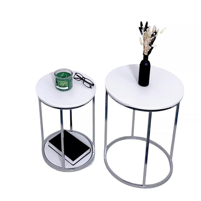 NEW Nest of Tables Set of 2 Coffee Side