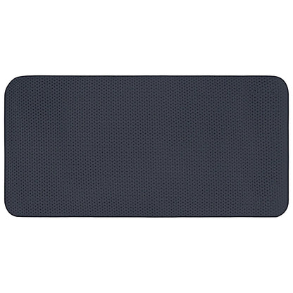 Black Extra Long Non Slip Suction Bath Shower Mat