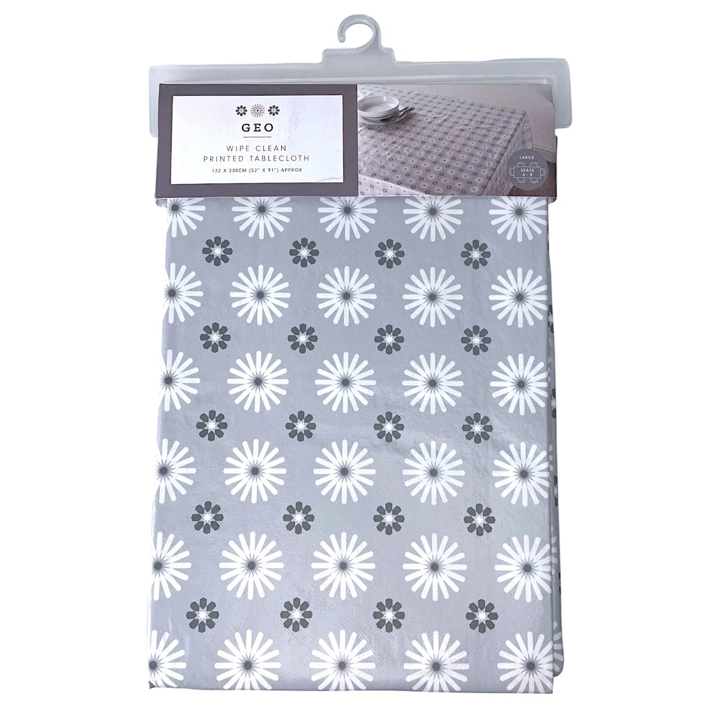 Tablecloth Wipe Clean  132 x 230 CM